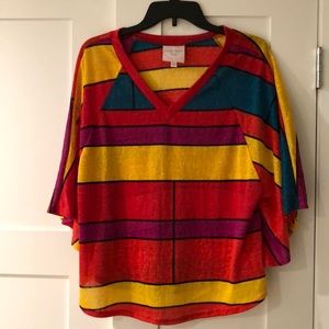 Romeo & Juliet Couture Striped Top